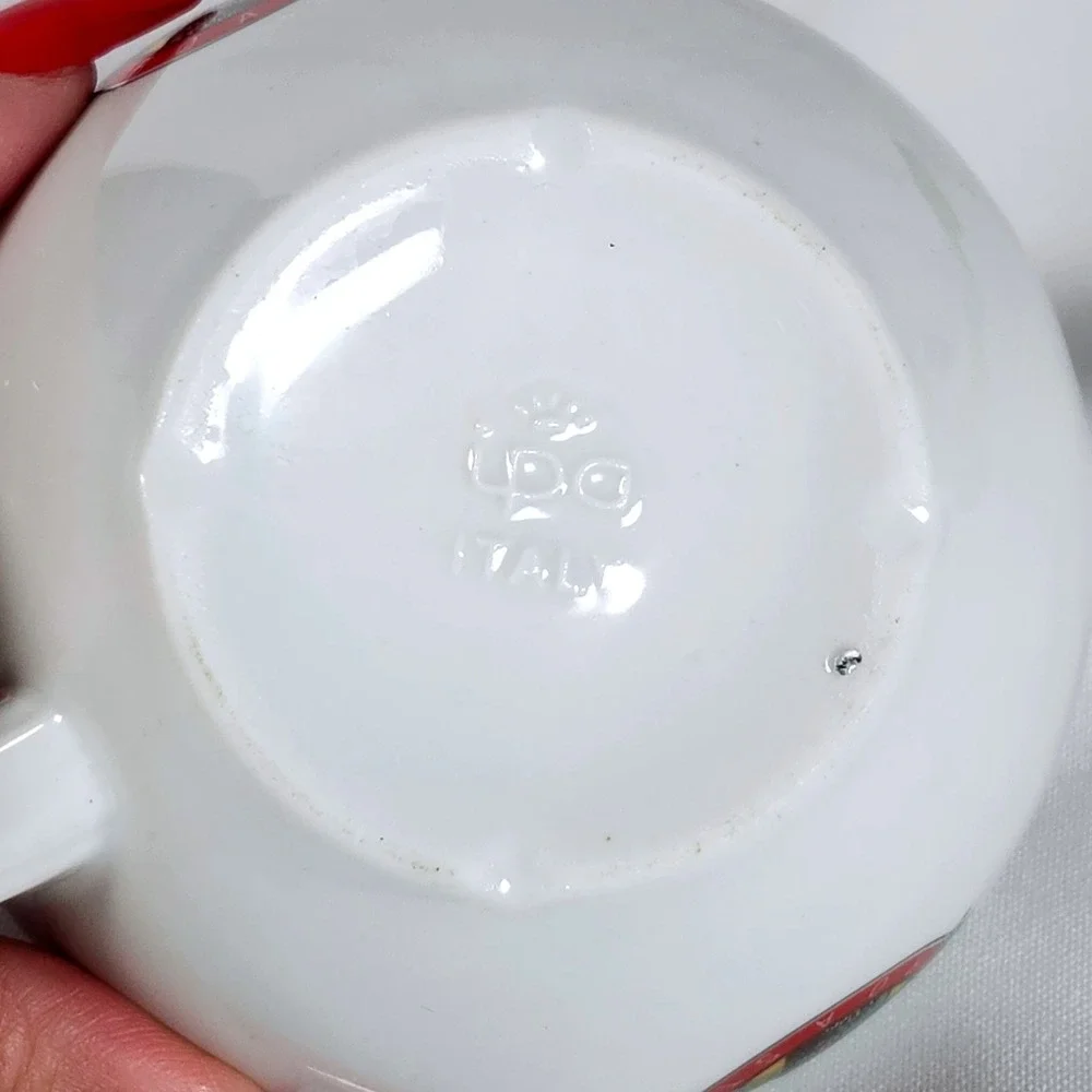Starbucks Espresso Cup Vintage IPA‎ Italy Pisa Logo Demitasse